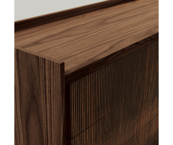 Luxury Revo Night Dresser by Riva 1920 with Solid Wood and Fresart Design | Casa Design Group
