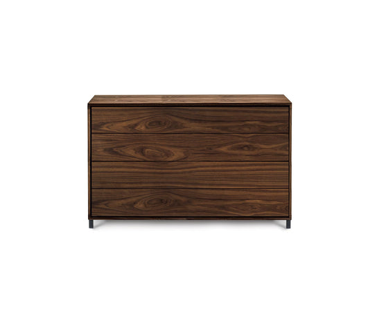 Rialto Fly Night Dresser by Riva 1920 with Solid Wood Drawers | Casa Design Group