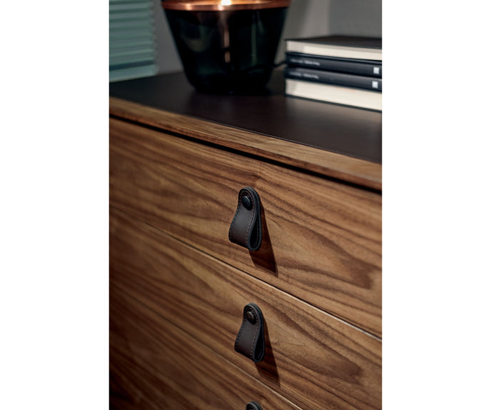 Rialto Fly Night Dresser by Riva 1920 with Solid Wood Drawers | Casa Design Group