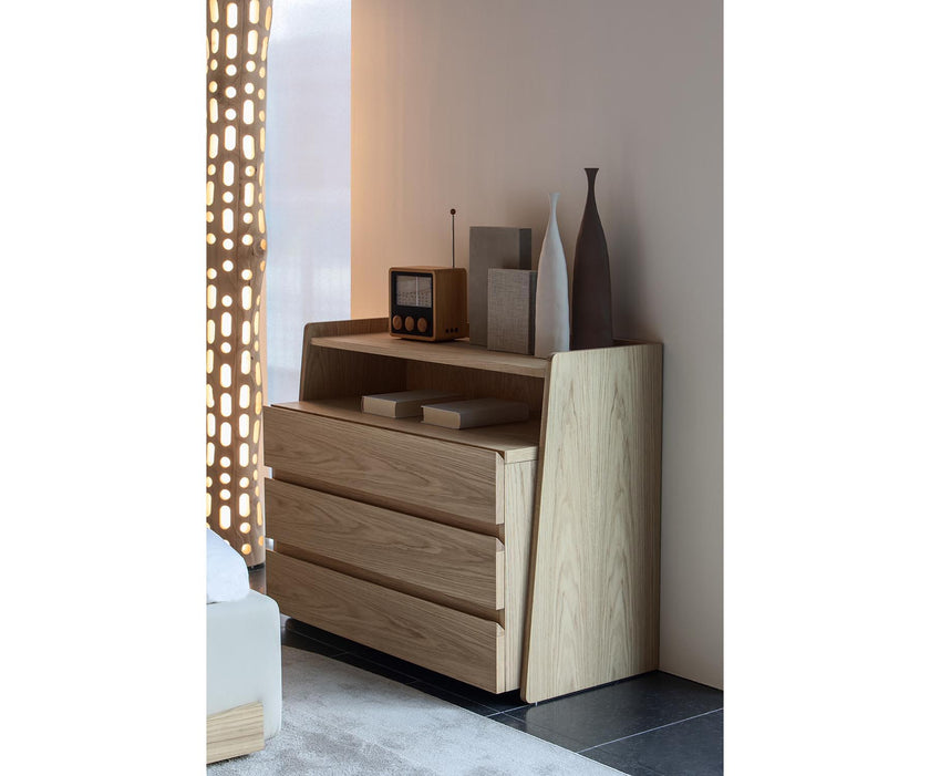 Luxury Urca Night Dresser by Riva 1920 with Solid Wood Craftsmanship | Casa Design Group