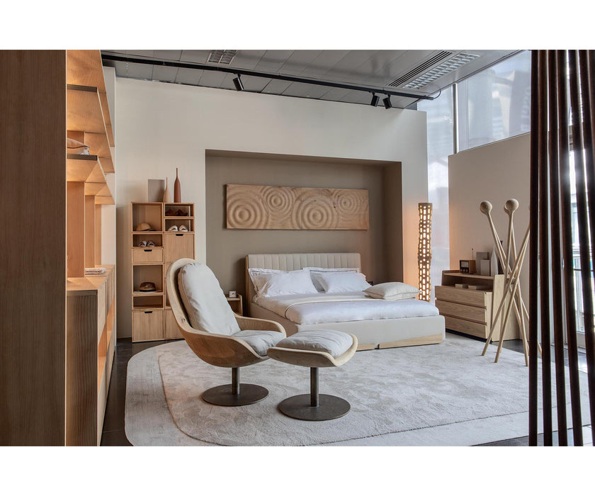 Luxury Urca Night Dresser by Riva 1920 with Solid Wood Craftsmanship | Casa Design Group
