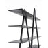 A-Book Solid Walnut and Oak Bookcase by Riva 1920