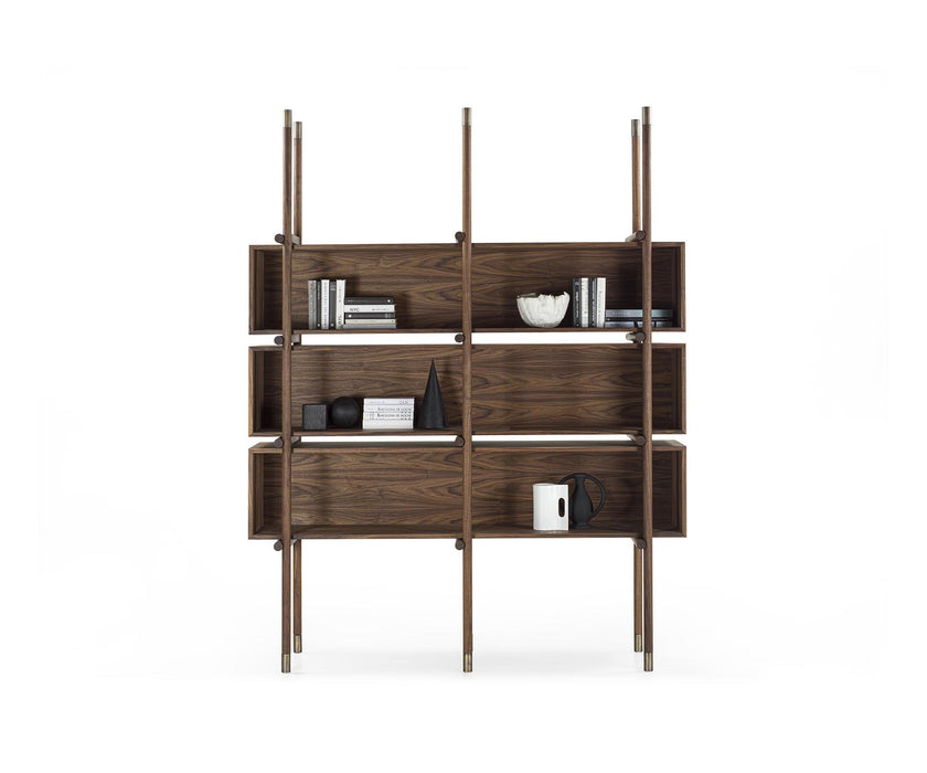 Aqua Solid Wood Bookshelf by Riva 1920