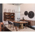 Aqua Solid Wood Bookshelf by Riva 1920