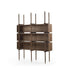 Aqua Solid Wood Bookshelf by Riva 1920