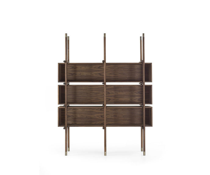 Aqua Solid Wood Bookshelf by Riva 1920