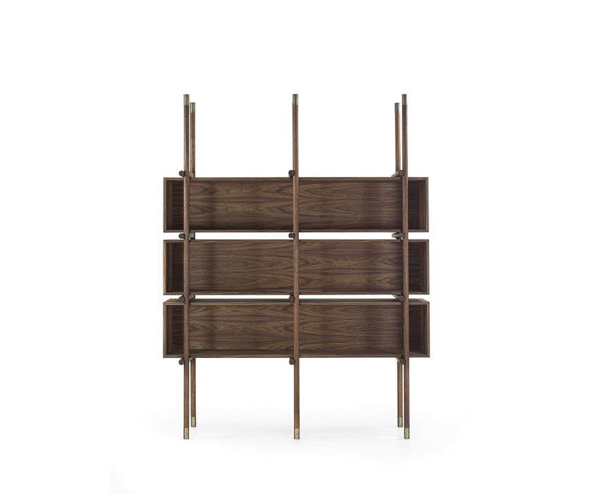 Aqua Solid Wood Bookshelf by Riva 1920