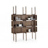 Aqua Solid Wood Bookshelf by Riva 1920