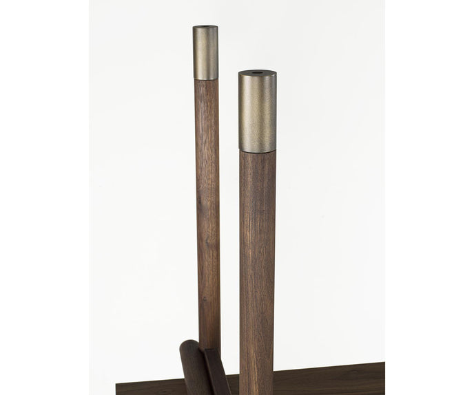 Aqua Solid Wood Bookshelf by Riva 1920