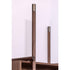 Aqua Solid Wood Bookshelf by Riva 1920