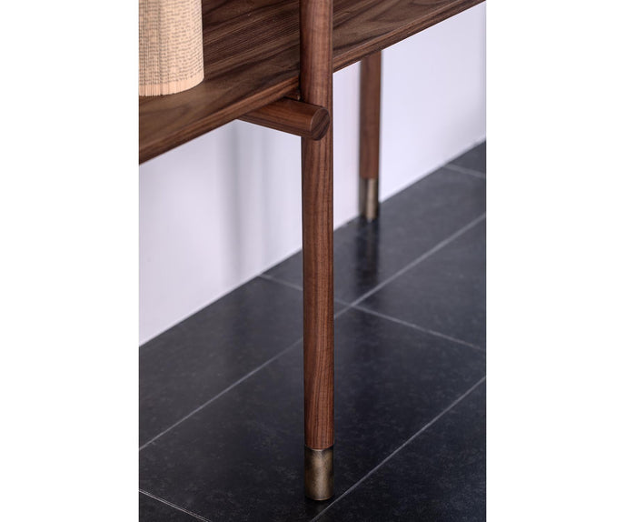 Aqua Solid Wood Bookshelf by Riva 1920