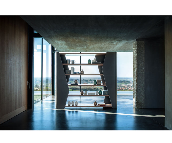 Finesse Solid Wood Bookcase by Riva 1920