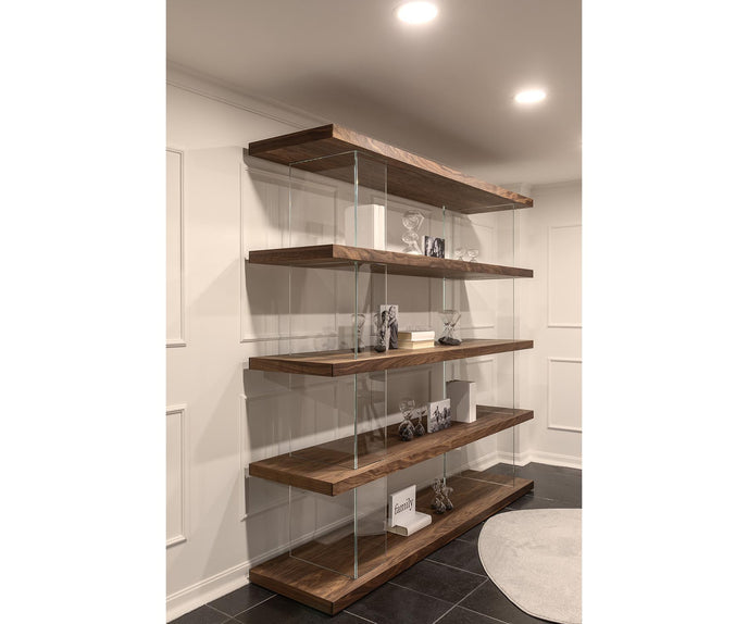 Parentesi Solid Wood Bookcase by Riva 1920