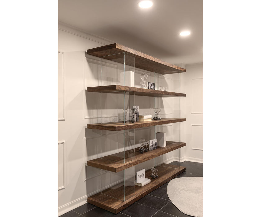 Parentesi Solid Wood Bookcase by Riva 1920