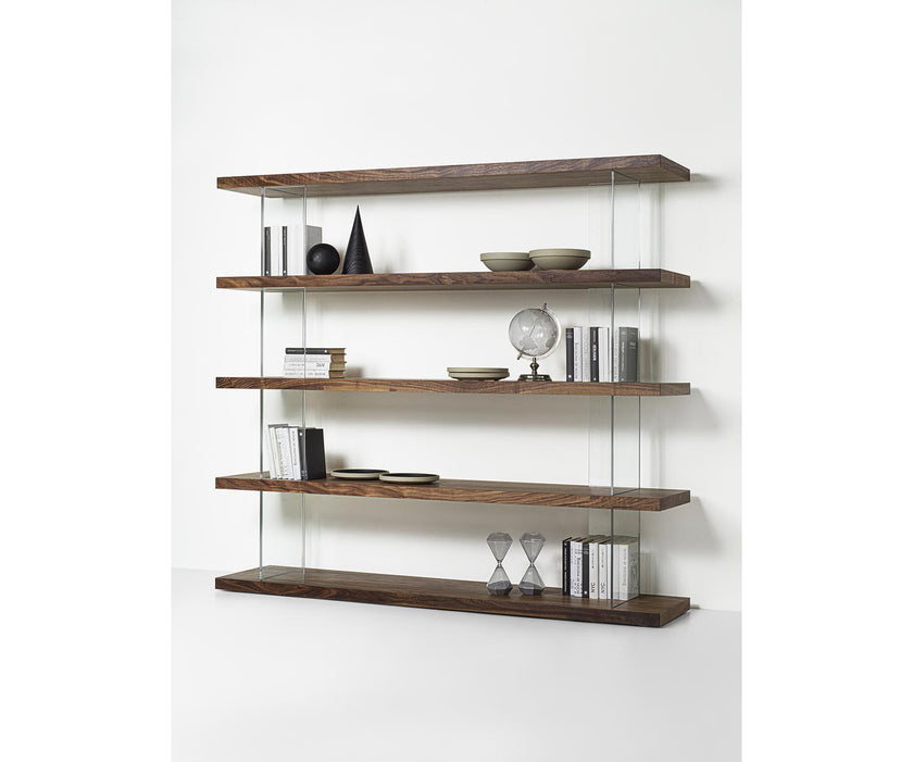 Parentesi Solid Wood Bookcase by Riva 1920