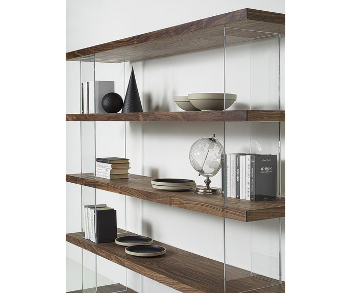 Parentesi Solid Wood Bookcase by Riva 1920