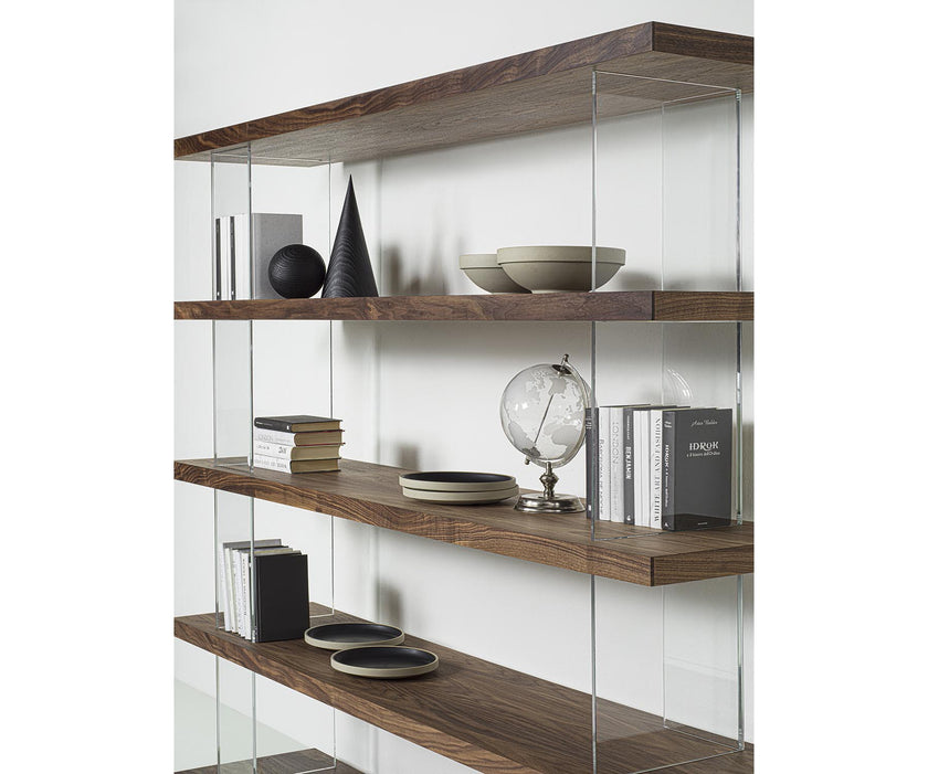 Parentesi Solid Wood Bookcase by Riva 1920