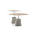 Rock Mini Coffee Table by MDF Italia contemporary geometric coffee table Casa Design Group