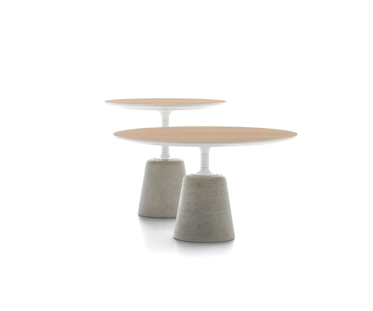 Rock Mini Coffee Table by MDF Italia contemporary geometric coffee table Casa Design Group
