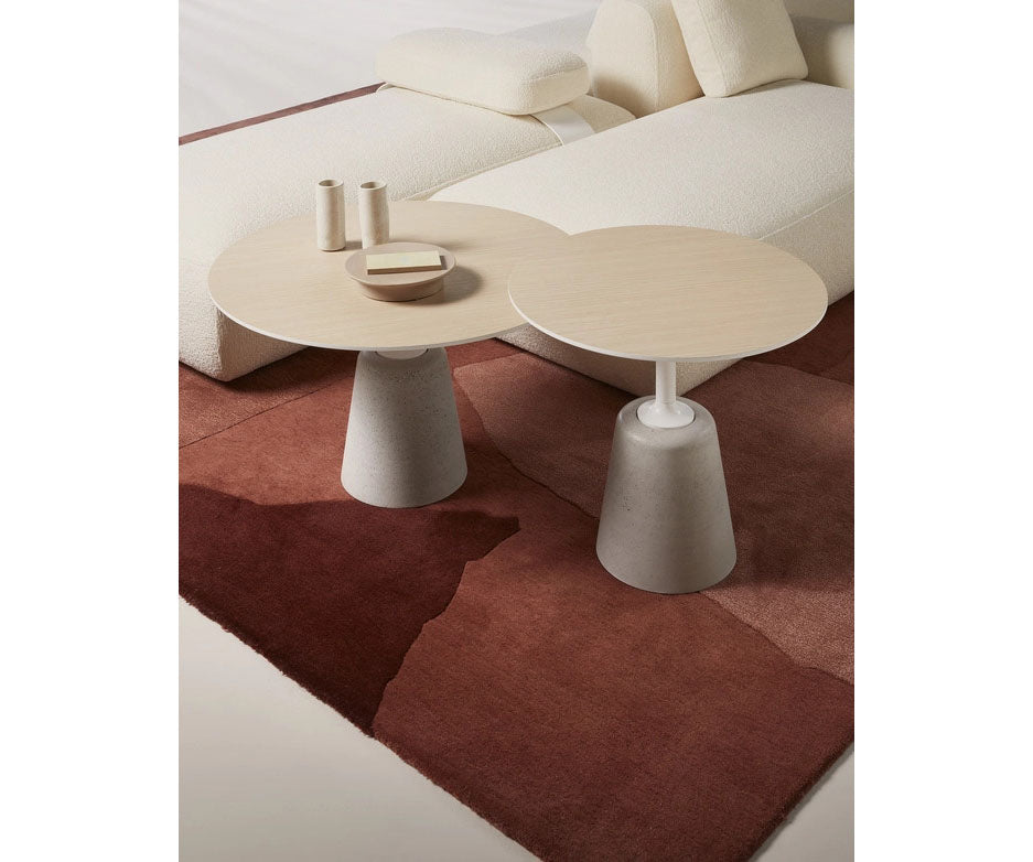 Rock Mini Coffee Table by MDF Italia contemporary geometric coffee table Casa Design Group