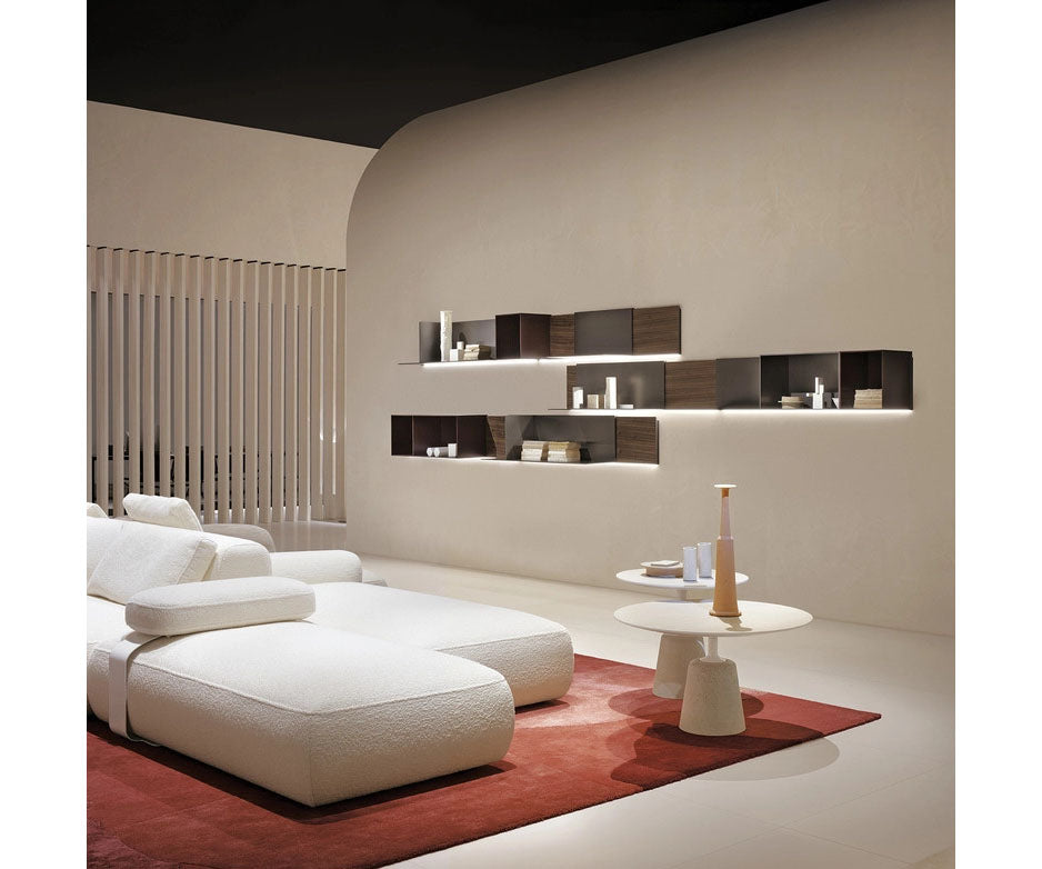 Rock Mini Coffee Table by MDF Italia contemporary geometric coffee table Casa Design Group