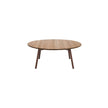 Stylish Piper 012 Round Outdoor Coffee Table with Aluminium Frame | Casa Design Group