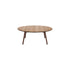 Stylish Piper 012 Round Outdoor Coffee Table with Aluminium Frame | Casa Design Group