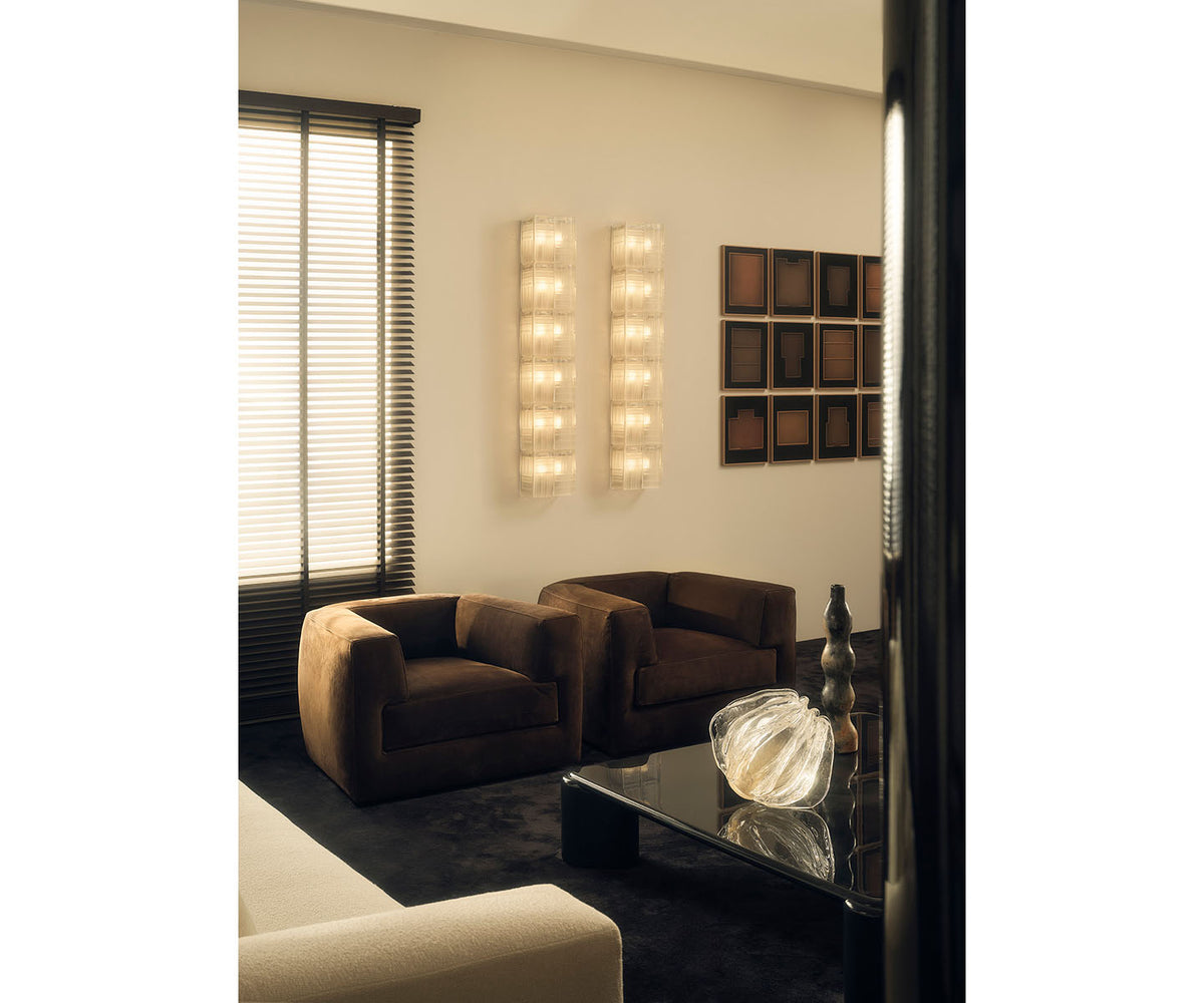 Roger Lounge Armchair by Meridiani with soft rounded upholstered design Casa Design Group