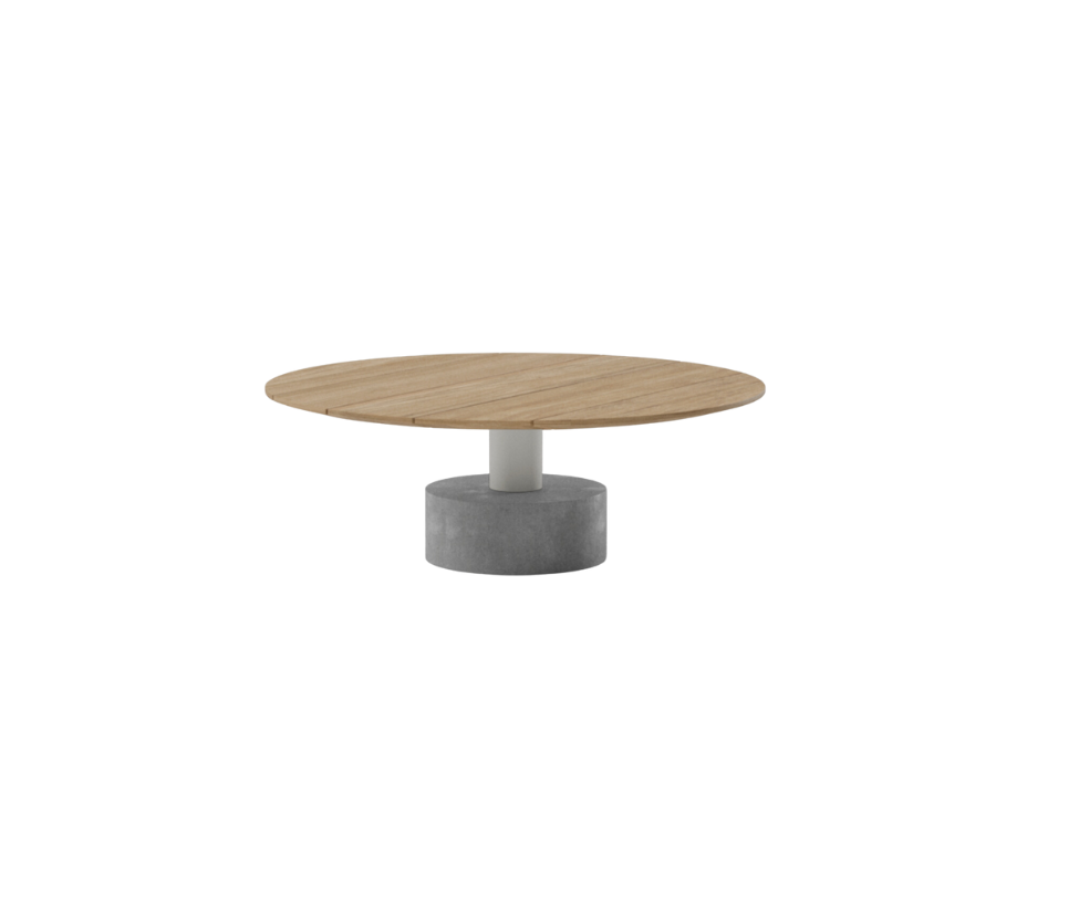 High End Roll Centre Table D135 by Kettal Casa Design Group