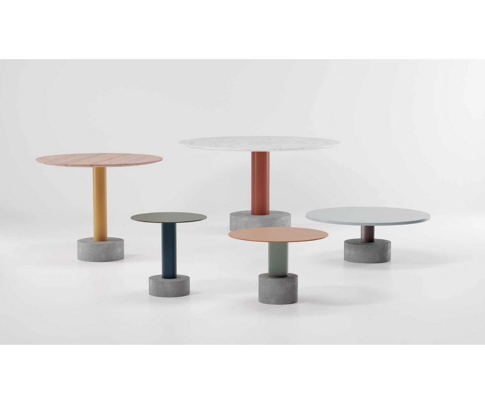 High End Roll Centre Table D90 by Kettal Casa Design Group