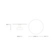 High End Roll Centre Table D90 by Kettal Casa Design Group