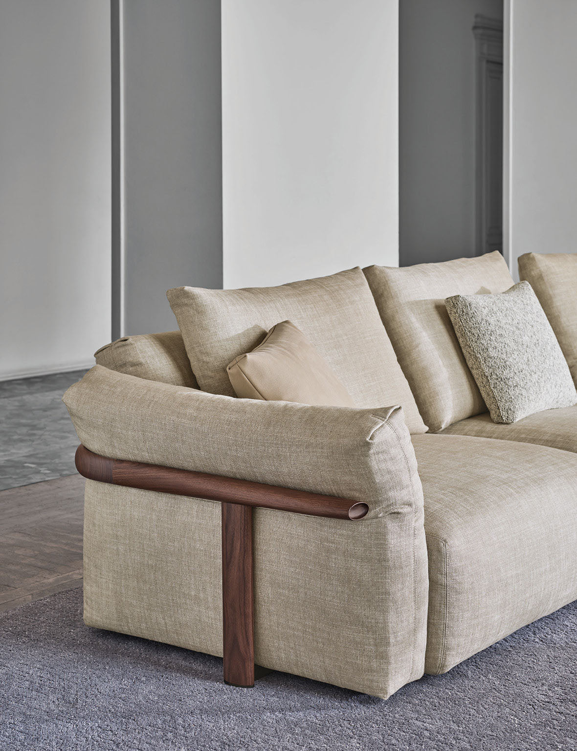 High End Ronny Sofa by Porada Casa Design Group