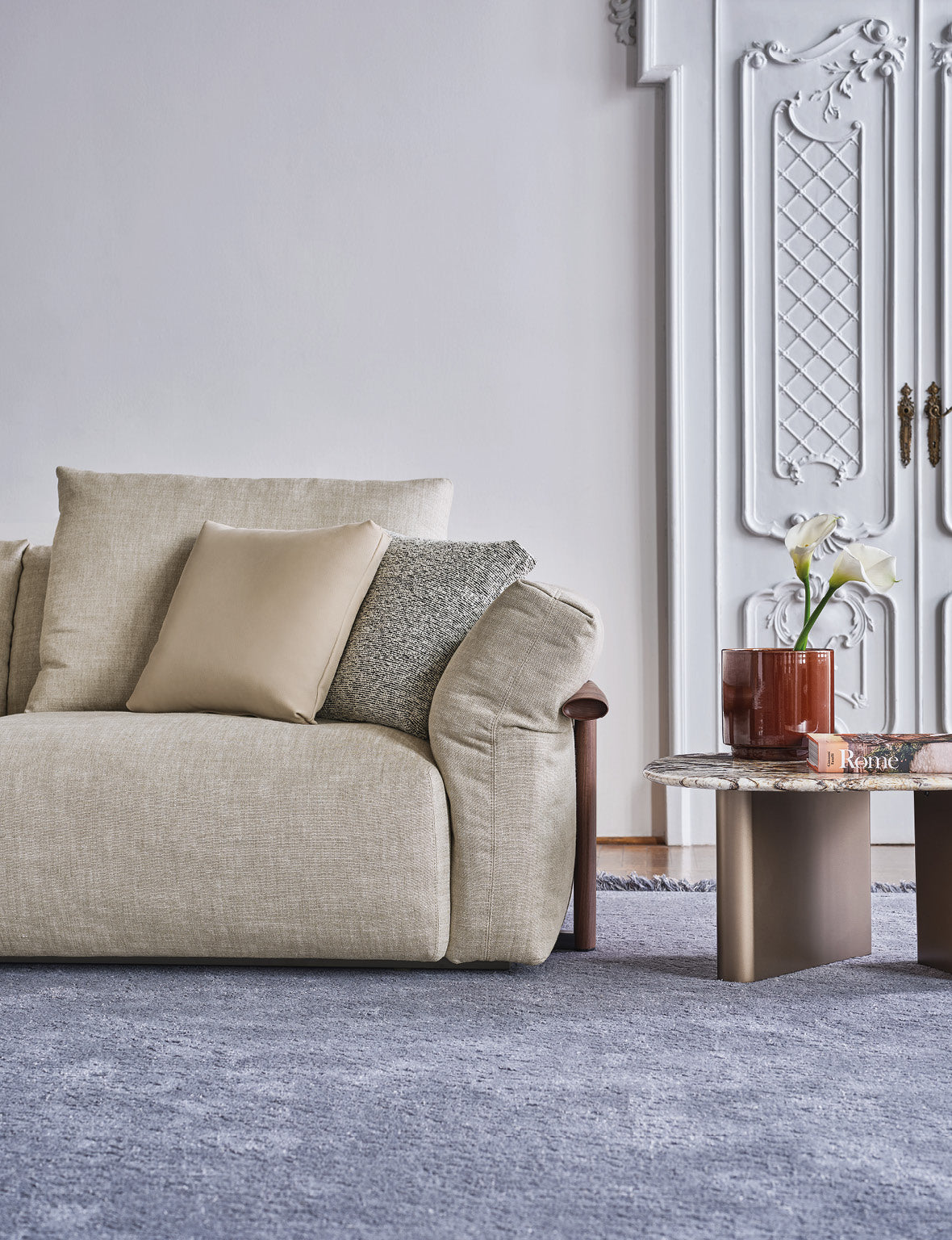 High End Ronny Sofa by Porada Casa Design Group