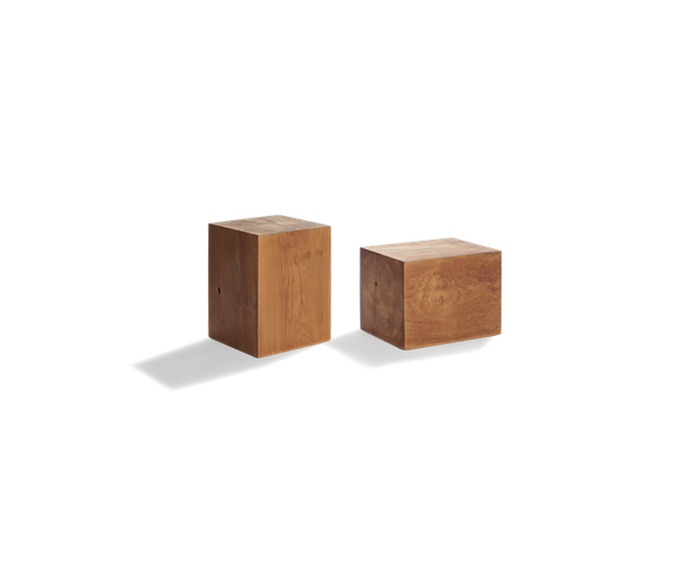 Roots sculptural solid teak side table by Tribù Studio | Casa Design Group