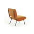 High End Round D.154.5 Lounge Chair brown by Molteni Quick Ship Casa Design Group