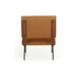 High End Round D.154.5 Lounge Chair brown by Molteni Quick Ship Casa Design Group