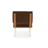 High End Round D.154.5 Lounge Chair brown by Molteni Quick Ship Casa Design Group