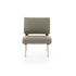 High End Round D.154.5 Lounge Chair brown by Molteni Quick Ship Casa Design Group
