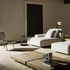 High End Round D.154.5 Lounge Chair brown by Molteni Quick Ship Casa Design Group