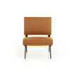 High End Round D.154.5 Lounge Chair brown by Molteni Quick Ship Casa Design Group