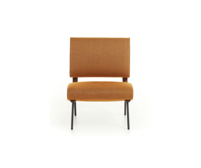 High End Round D.154.5 Lounge Chair brown by Molteni Quick Ship Casa Design Group