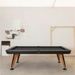 Modern billiard table by RS Barcelona in steel and iroko wood Casa Design Group