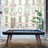 Modern billiard table by RS Barcelona in steel and iroko wood Casa Design Group