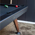 Modern billiard table by RS Barcelona in steel and iroko wood Casa Design Group
