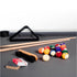 Modern billiard table by RS Barcelona in steel and iroko wood Casa Design Group
