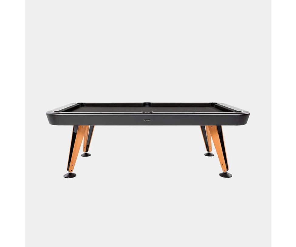 Luxury Diagonal Outdoor Pool Table by RS Barcelona Casa Design Group