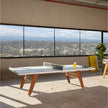 RS Stationary Aluminum Ping Pong Table by RS Barcelona Casa Design Group