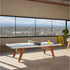 RS Stationary Aluminum Ping Pong Table by RS Barcelona Casa Design Group