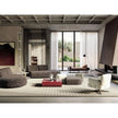 Frigerio Ruben Rug with sculpted pile texture in wool and bamboo for contemporary interiors Casa Design Group