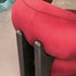 Ruby Lounge Chair with exposed ashwood frame, curved armrests and generously upholstered cushions by Cattelan Italia | Casa Design Group